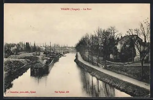 AK Thaon-les-Vosges, Le Port