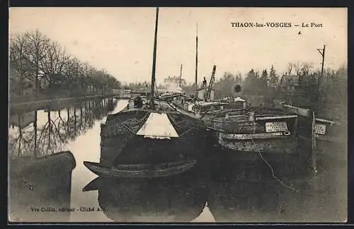 AK Thaon-les-Vosges, Le Port