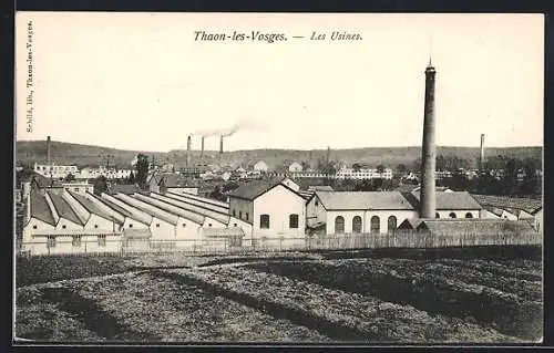 AK Thaon-les-Vosges, Les Usines