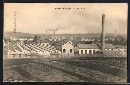 AK Thaon-les-Vosges, Les Usines