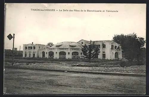 AK Thaon-les-Vosges, La Salle des Fetes de la Blanchisserie et Teinturerie