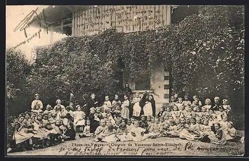 AK Thaon-les-Vosges, Ouvroir de Vacances Sainte-Elisabeth