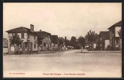 AK Thaon-les-Vosges, Rue Horace Koecklin