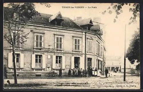 AK Thaon-les-Vosges, La Poste