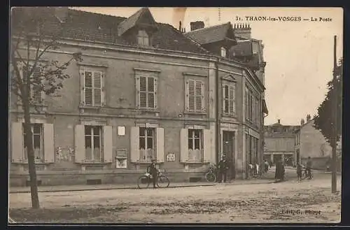 AK Thaon-les-Vosges, La Poste