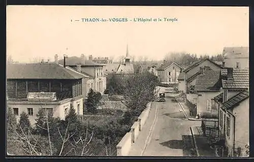 AK Thaon-les-Vosges, L`Hopital et le Temple