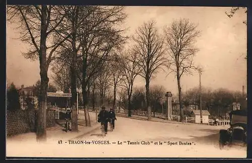 AK Thaon-les-Vosges, Le Tennis Club et le Sport Boules