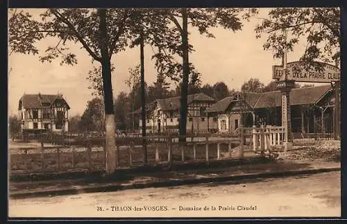 AK Thaon-les-Vosges, Domaine de la Prairie Claudel