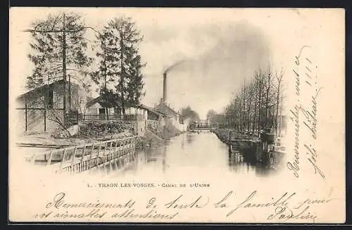 AK Thaon-les-Vosges, Canal de L`Usine