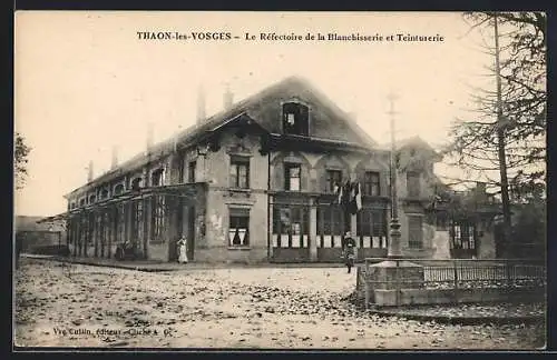 AK Thaon-les-Vosges, Le Rèctoire de la Blanchisserie et Teintuterie