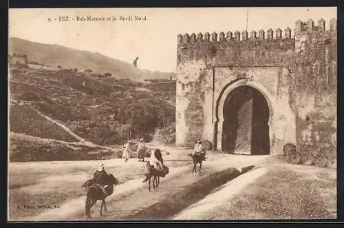 AK Fez, Bab-Marouk et le Bordj Nord