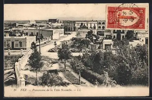 AK Fez, Panorama de la Ville Nouvelle