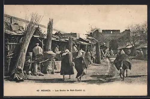 AK Meknès, Les Souks de Bab-Djedid