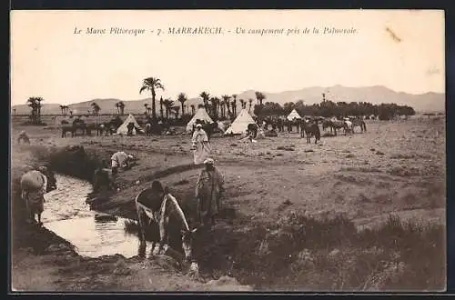 AK Marrakech, Un campement près de la Palmeraie