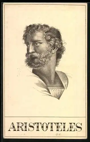 AK Aristoteles, Portrait des Philosophen