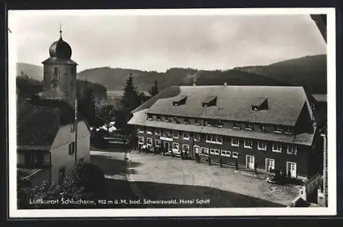 AK Schluchsee / bad. Schwarzwald, Hotel Schiff