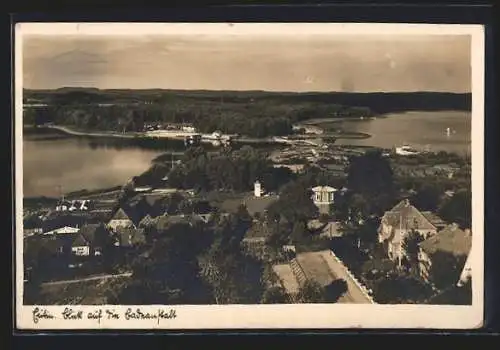 AK Eutin, Blick auf die Badeanstalt