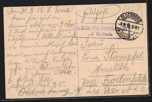 AK Oldenburg i. Gr., Elisabeth-Anna-Palais