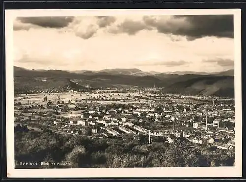 AK Lörrach, Blick ins Wiesental