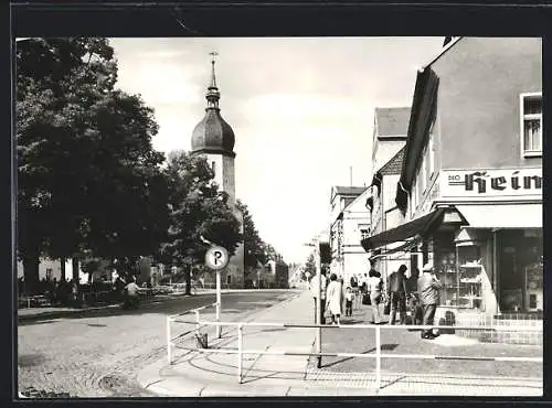 AK Olbernhau / Marienberg, Ernst-Thälmann-Platz