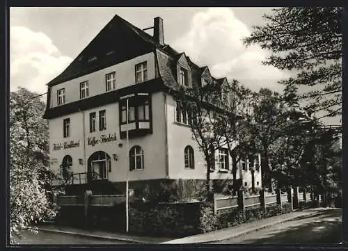 AK Augustusburg / Erzgeb., Hotel Friedrich KG