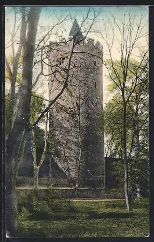 AK Prenzlau, Blick zum Hexenturm