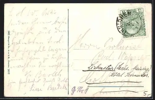 AK Sterzing, Lichthof im Rathaus