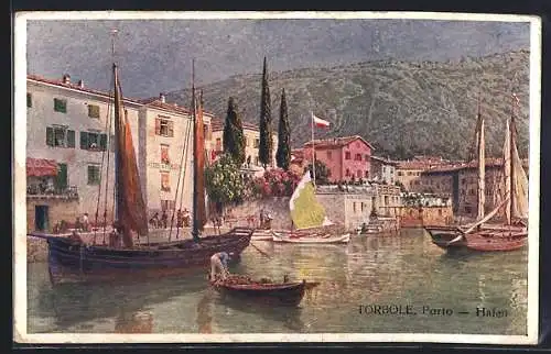 AK Torbole, Hafenbild