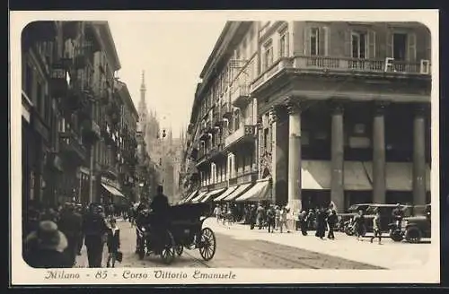 AK Milano, Corso Vittorio Emanuele