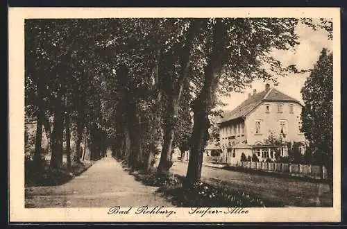 AK Bad Rehburg, Seufzer Allee