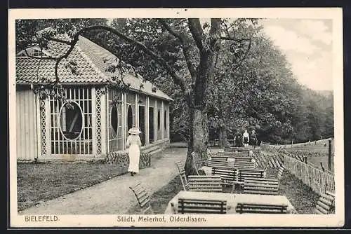 AK Olderdissen, Gasthaus Städt. Meierhof