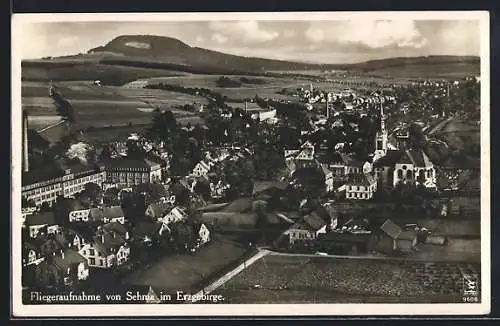 AK Sehma im Erzgebirge, Teilansicht