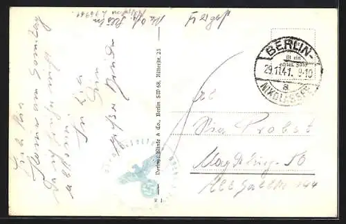 AK Berlin-Schöneberg, Innenansicht der Eis-Arena