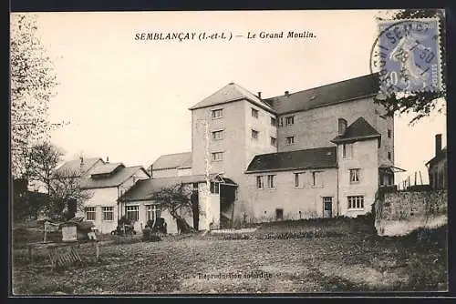 AK Semblancay, le Grand Moulin