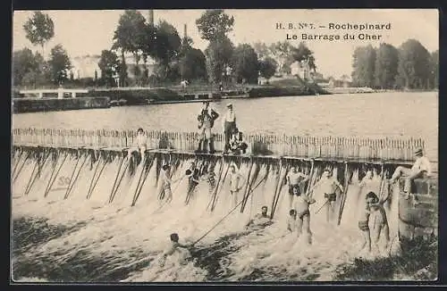 AK Rochepinard /I.-et-L., le Barrage du Cher