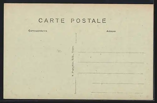 AK St-Avertin /I.-et-L., Montjoyeux, Route de Tours