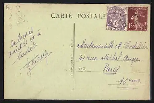 AK Saint-Avertin /I.-et-L., Rue du Larcay