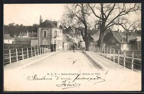 AK Saint-Avertin /I.-et-L., Entrée en Ville