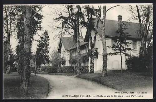 AK Semblancay /I.-et-L., Chateau de la Source, les Pavillons