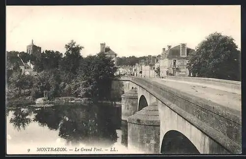 AK Montbazon /I.-et-L., le Grand Pont