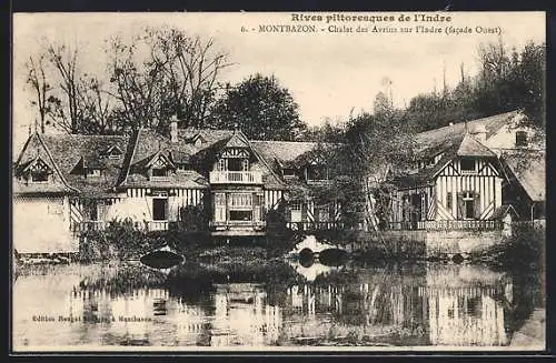 AK Montbazon /I.-et-L., Chalet des Avrins sur l`Indre