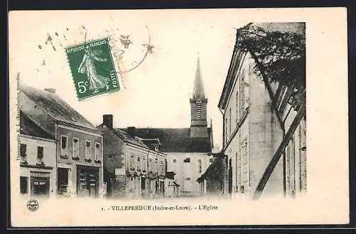 AK Villeperdue /I.-et-L., l`Eglise