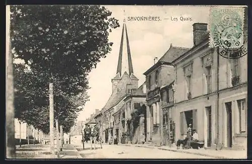 AK Savonnières /I.-et-L., les Quais