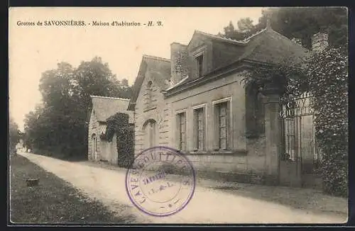 AK Savonnières /I.-et-L., Maison d`habitation