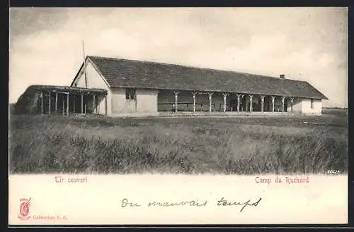 AK Camp du Ruchard /I.-et-L., Tir couvert