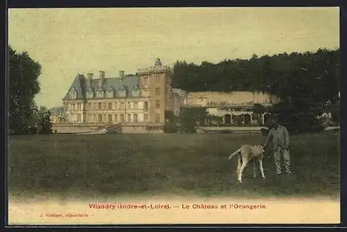 AK Villandry /I.-et-L., le Chateau et l`Orangerie