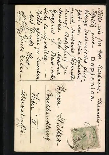 AK Schönes Mädchen in ungarischer Tracht