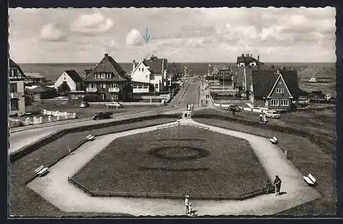 AK Wenningstedt /Sylt, Anlage mit Häusern und Seeblick