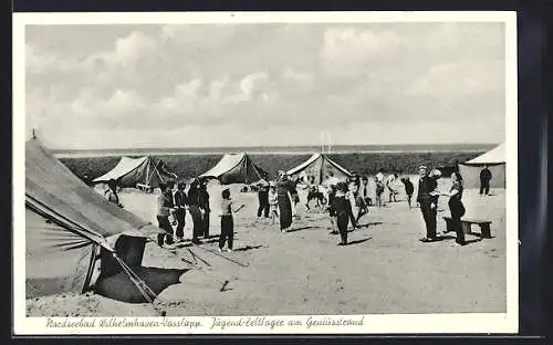 AK Wilhelmshaven-Voslapp, Jugend-Zeltlager am Geniusstrand