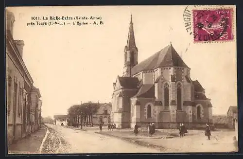 AK La Riche-Extra /Tours, L`Eglise